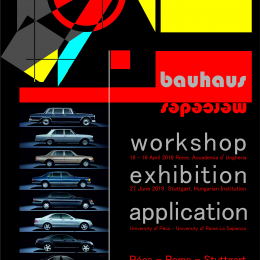 BAUHAUS-MERCEDES BENZ PÁLYÁZAT,WORKSHOP és KIÁLLÍTÁSSOROZAT
