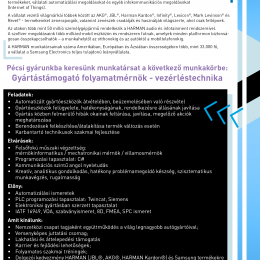 HARMAN álláslehetőségek